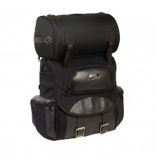 MEDIUM TEXTILE TWO PIECE TOURING SISSY BAR BAG