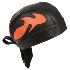 UNISEX PREMIUM LEATHER SKULL CAP