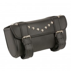 DOUBLE STRAP STUDDED PVC TOOL BAG