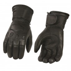 MEN’S DEERSKIN LEATHER THERMAL LINED GAUNTLET  GLOVE