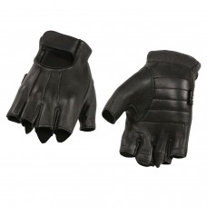 MEN’S DEERSKIN LEATHER UNLINED SHORT WRISTED  POLICE GLOVE