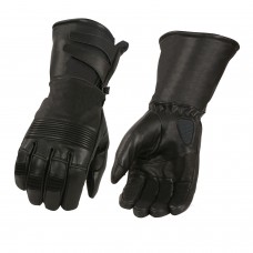 Men’s Premium Leather Thermal Lined Waterproof Gauntlet Glove