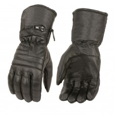 MEN’S THERMAL LINED BLACK GAUNTLET GLOVE