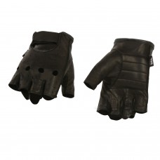 MEN PREMIUM LEATHER FULL PIECE FINGERLESS GLOVE