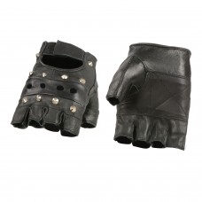 MEN’S LEATHER FINGERLESS GLOVE