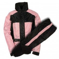 Ladies Rain Suit Water Proof w/ Reflective Piping