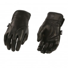 Ladies Premium Leather Light Lined Gauntlet Glove