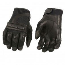 LADIES MESH/LEATHER COMBO RACING GLOVE