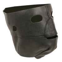 UNISEX LEATHER FULL COVERAGE FACE MASK