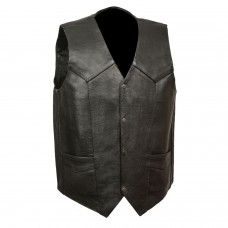 Men's Classic Snap Front Vest w/ Gun Pockets